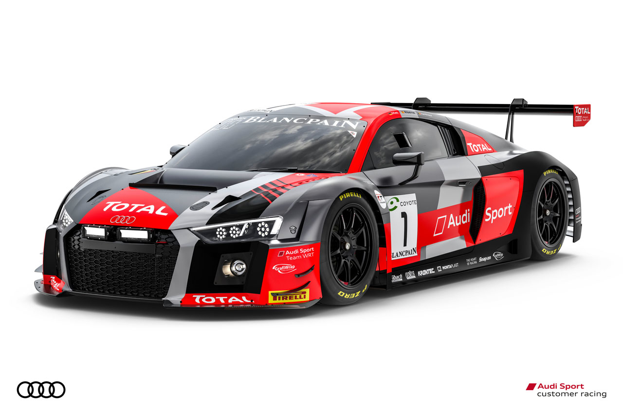 Tijdens de 24 Uur van Spa komen maar liefst 9 Audi's R8 aan de start.