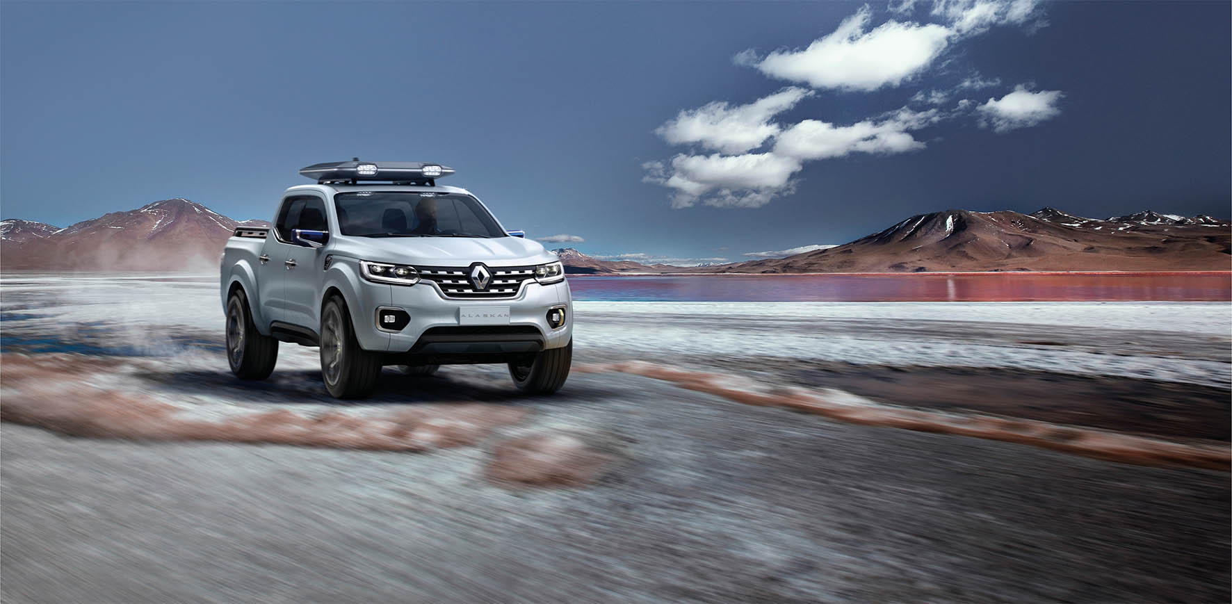 Renault naar BedrijfsautoRAI met Kangoo Express, Trafic Formula Edition en Alaskan Pickup concept.