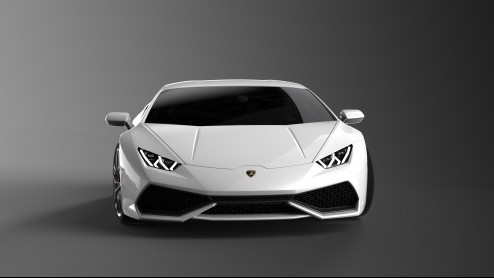Lamborghini Huracan voorafgaand aan debuut op Autosalon van Geneve in Nederland tijdens VIP Preview.