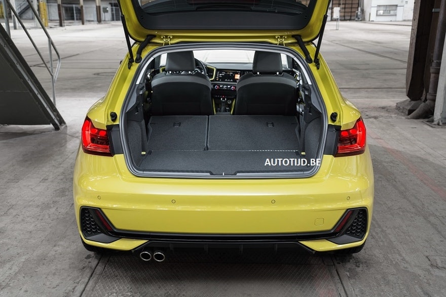 De foto's van de nieuwe Audi A1 zijn uitgelekt.