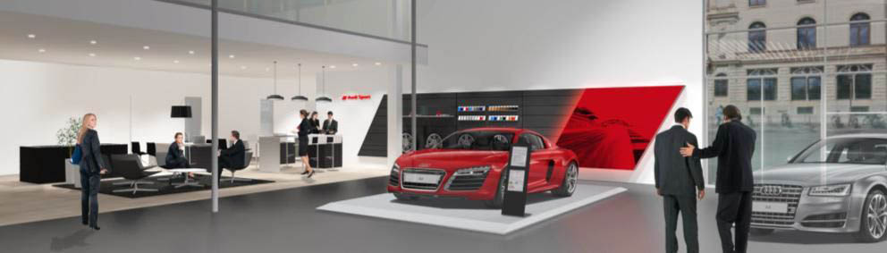 De nieuwe Audi R8 komt volgende maand op de markt. De sportwagen komt bij vier speciale Audi Sport dealers te staan.