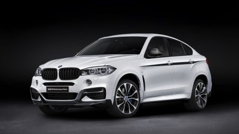 BMW M Performance biedt keur aan accessoires voor nieuwe BMW X6, inclusief motortuning met Power Kit.