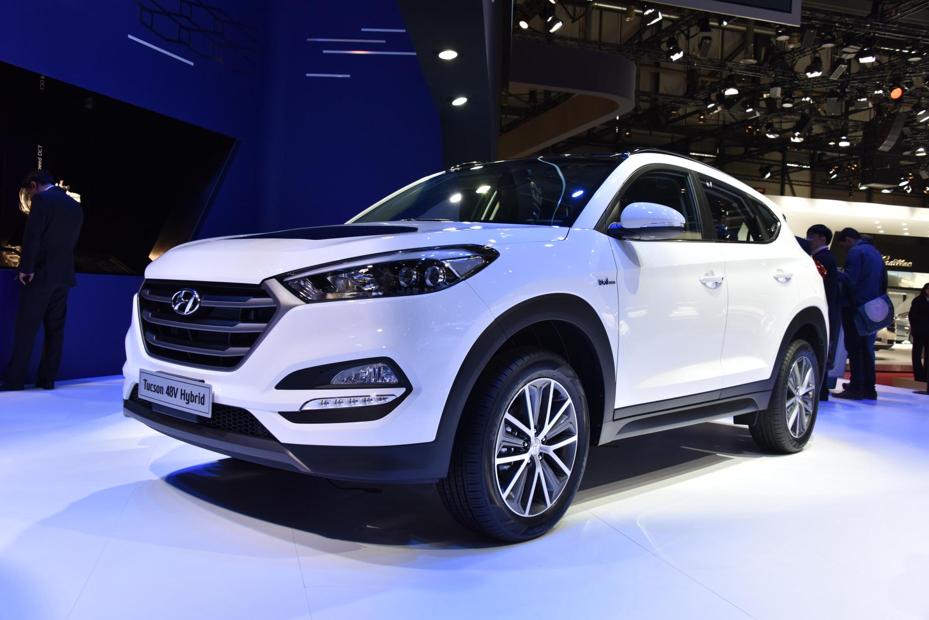 Hyundai zet presentatie Tucson kracht bij met Tucson 48V Hybrid Concept en Tucson 1.7 CRDi plug-in hybride