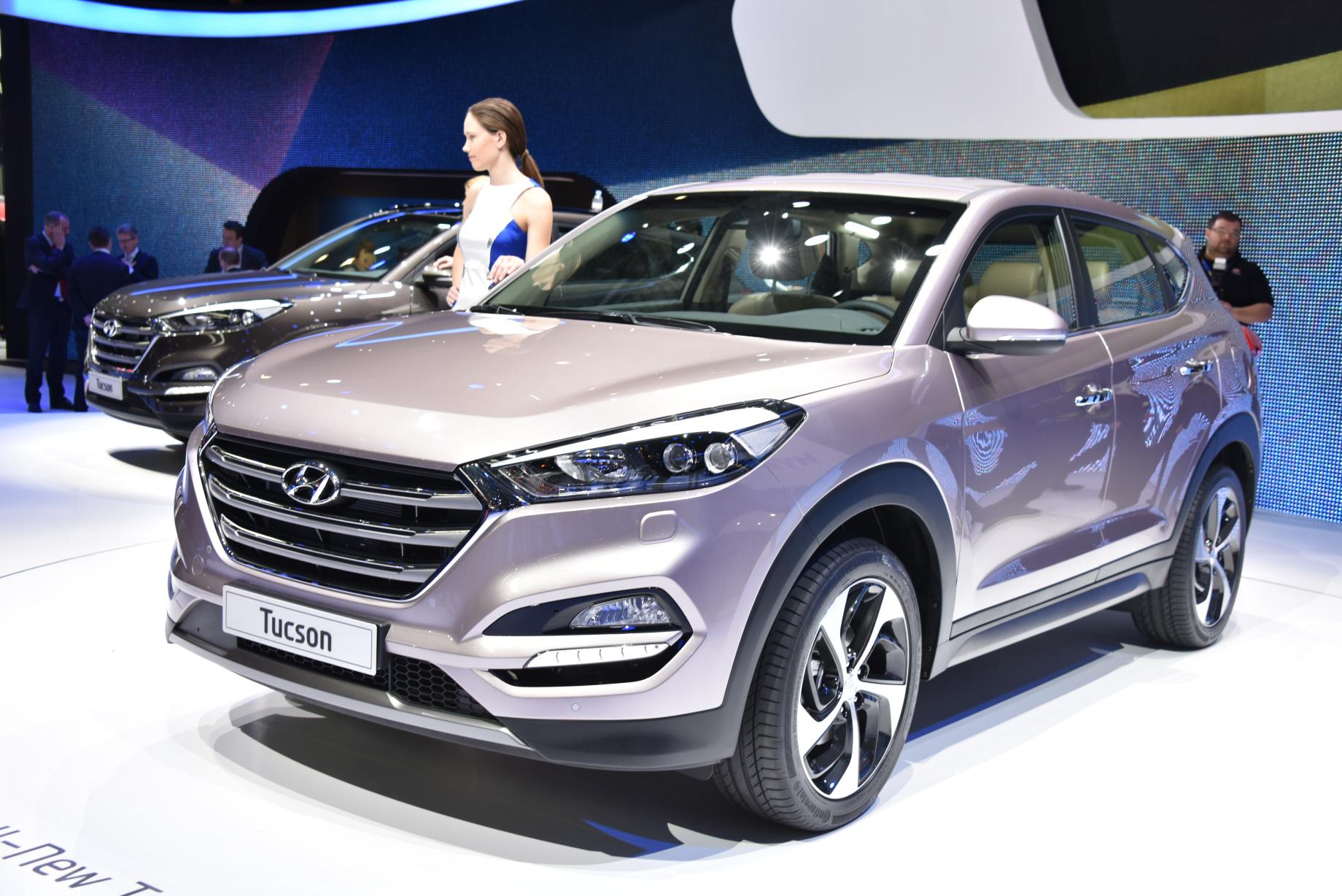 Hyundai zet presentatie Tucson kracht bij met Tucson 48V Hybrid Concept en Tucson 1.7 CRDi plug-in hybride