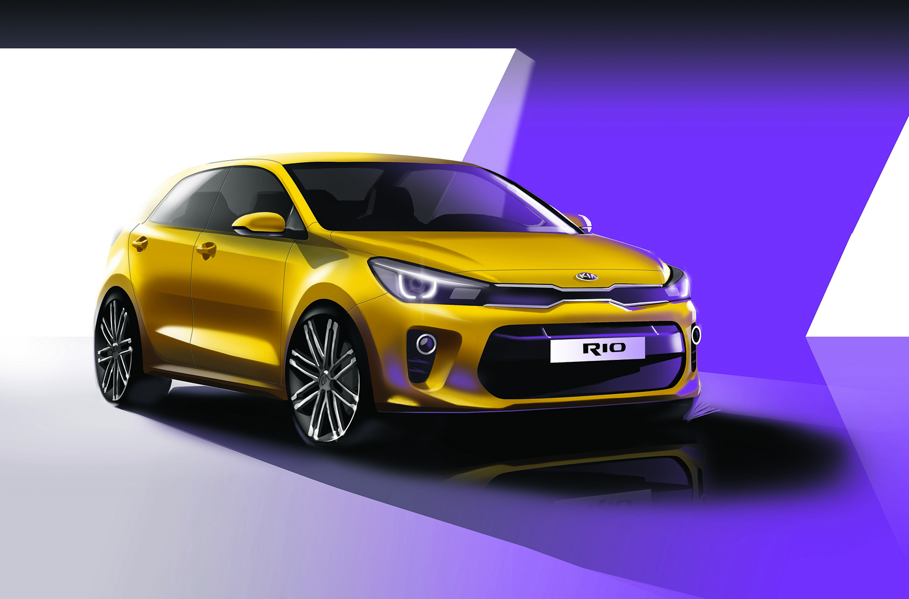 Nieuwe Kia Rio op Autosalon Parijs