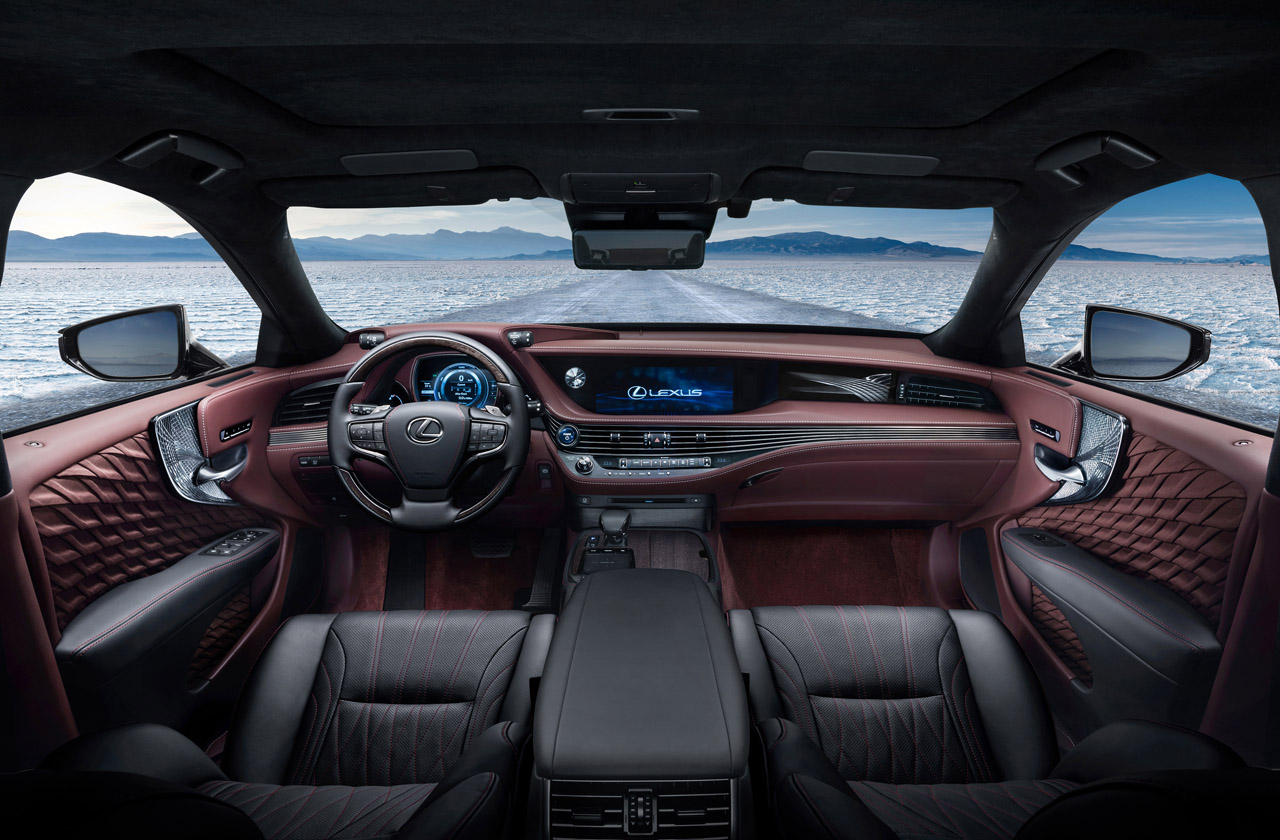 De nieuwe Lexus LS 500h heeft een prijs en zal vanaf half december worden geleverd.