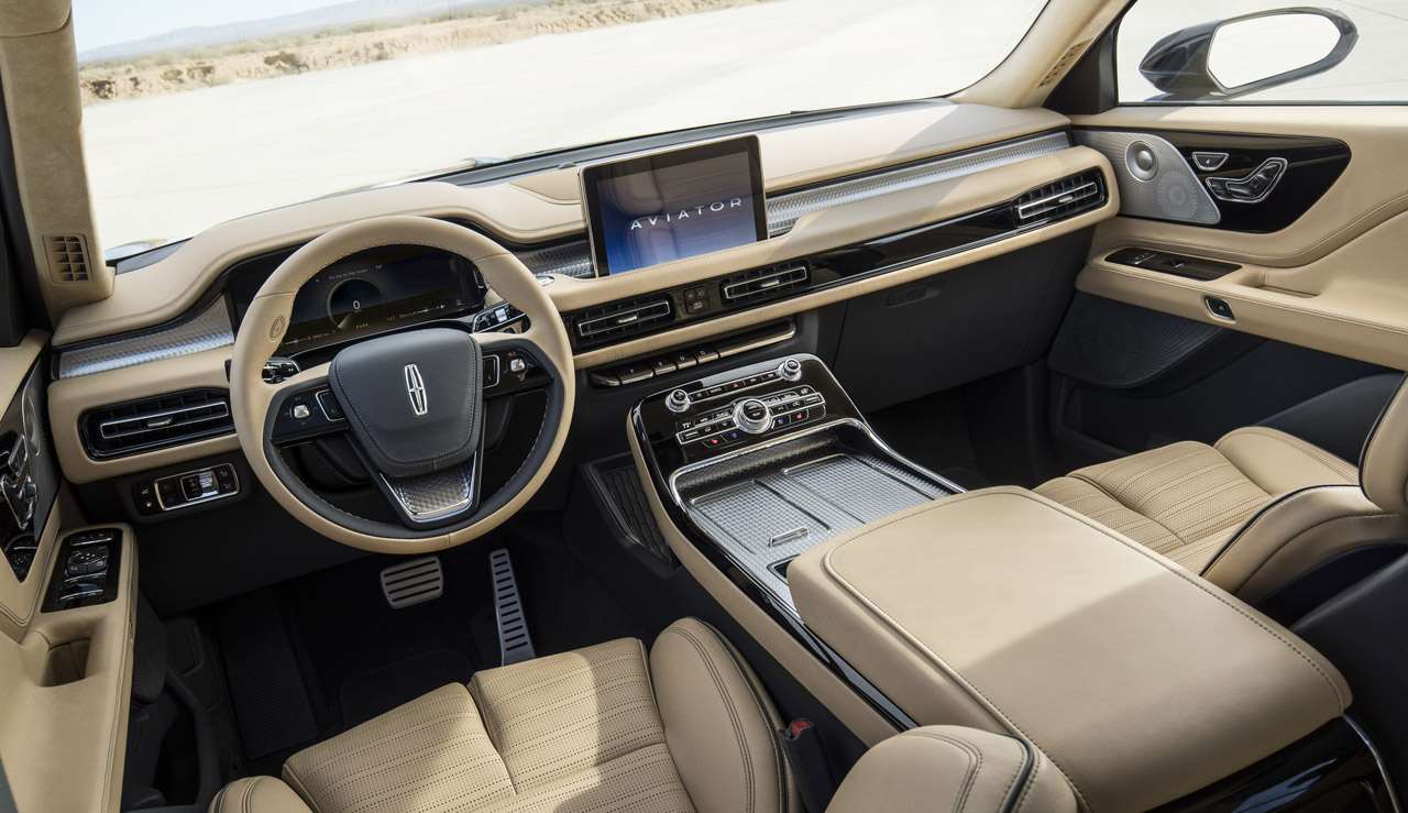 Ford's luxe tak Lincoln brengt over een jaar de Aviator SUV die nu als 'preview' in New York op de show staat.