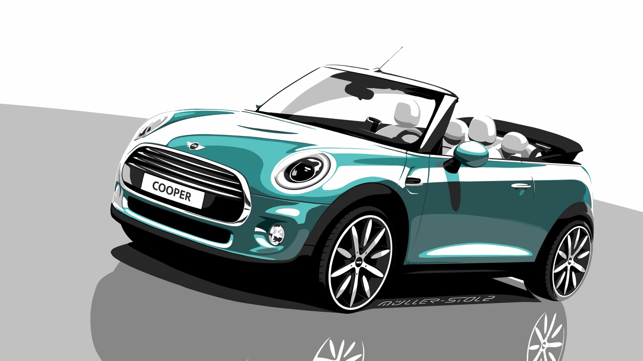 De nieuwe MINI Cabrio F57 is onthuld. Hij gaat vanaf november in productie bij VDL Nedcar en staat rond maart 2016 in de Nederlandse showrooms.