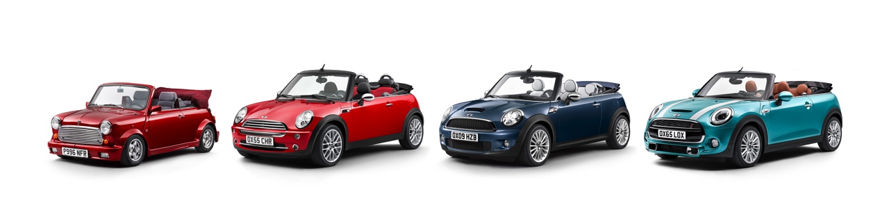 De nieuwe MINI Cabrio F57 is onthuld. Hij gaat vanaf november in productie bij VDL Nedcar en staat rond maart 2016 in de Nederlandse showrooms.