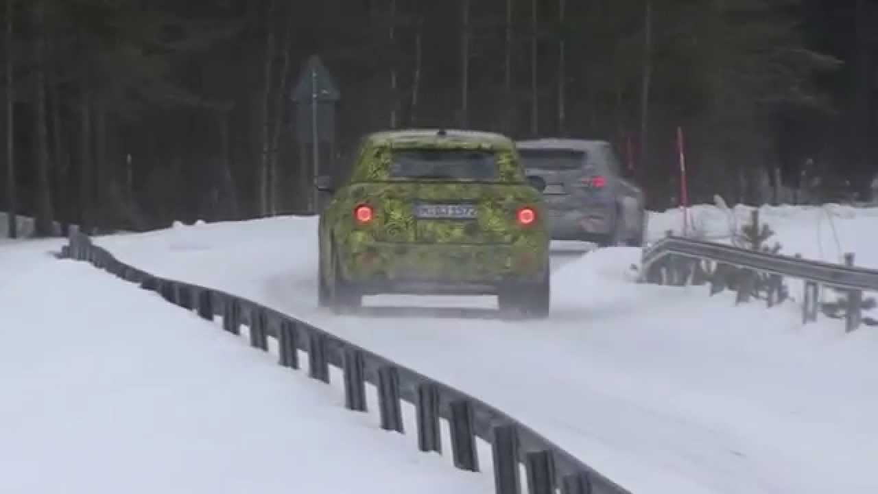 Nieuwe MINI Countryman gesignaleerd op spy video.