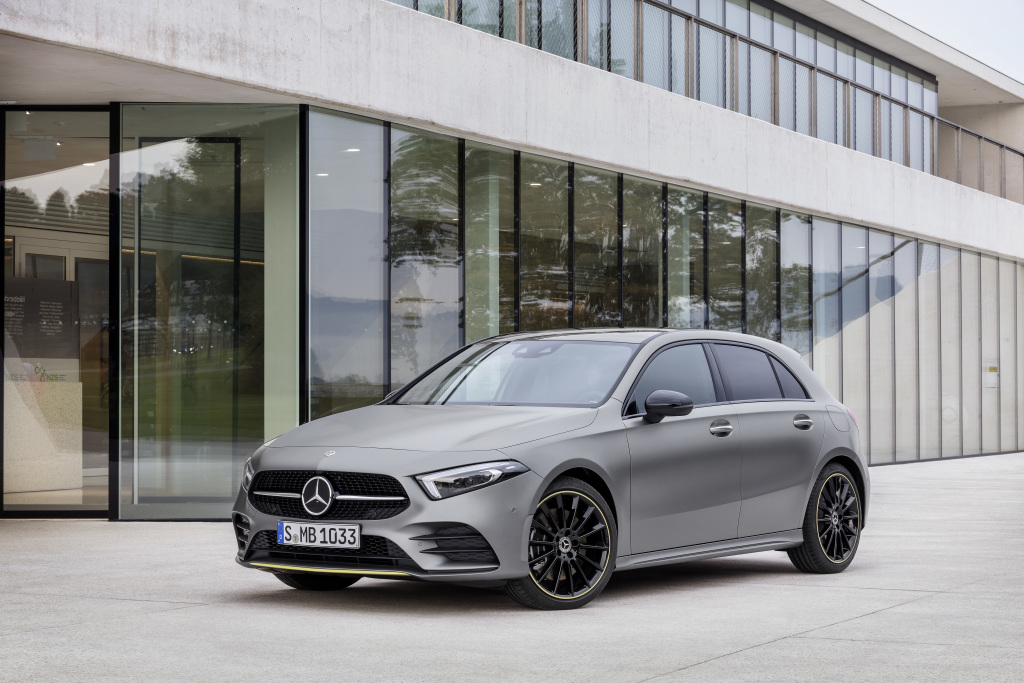 De nieuwe Mercedes A-klasse is vanavond onthuld in Amsterdam.