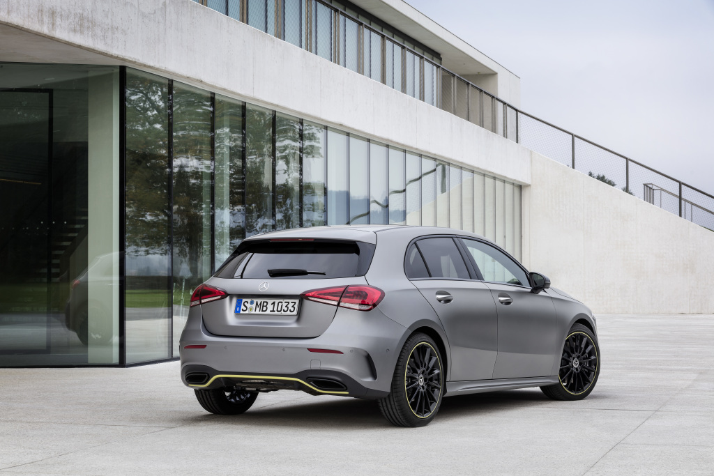 De nieuwe Mercedes A-klasse is vanavond onthuld in Amsterdam.