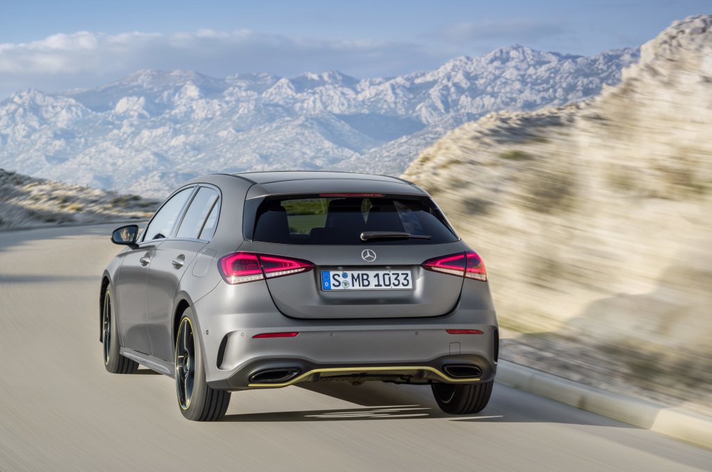 De nieuwe Mercedes A-klasse is vanavond onthuld in Amsterdam.