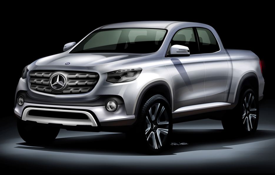 Mercedes pick-up deelt genen met Nissan NP300 en de Renault-versie daarvan.