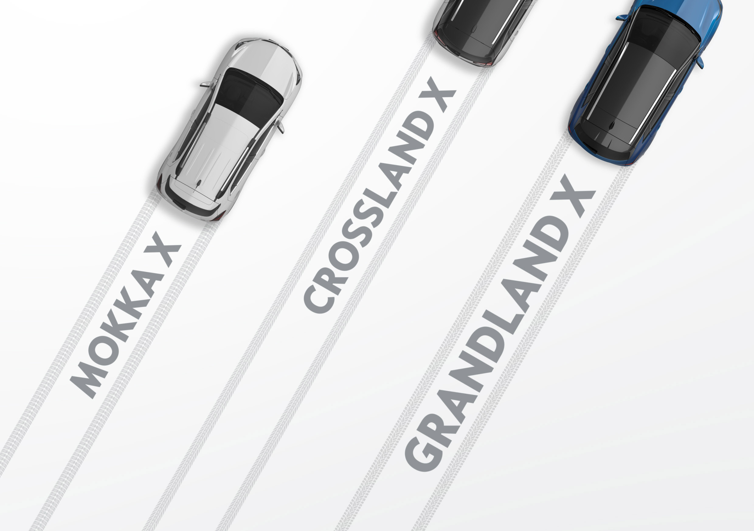 Opel bouwt het SUV-gamma op termijn verder uit met de Grandland X. De auto komt boven de Mokka in het Opel-aanbod.