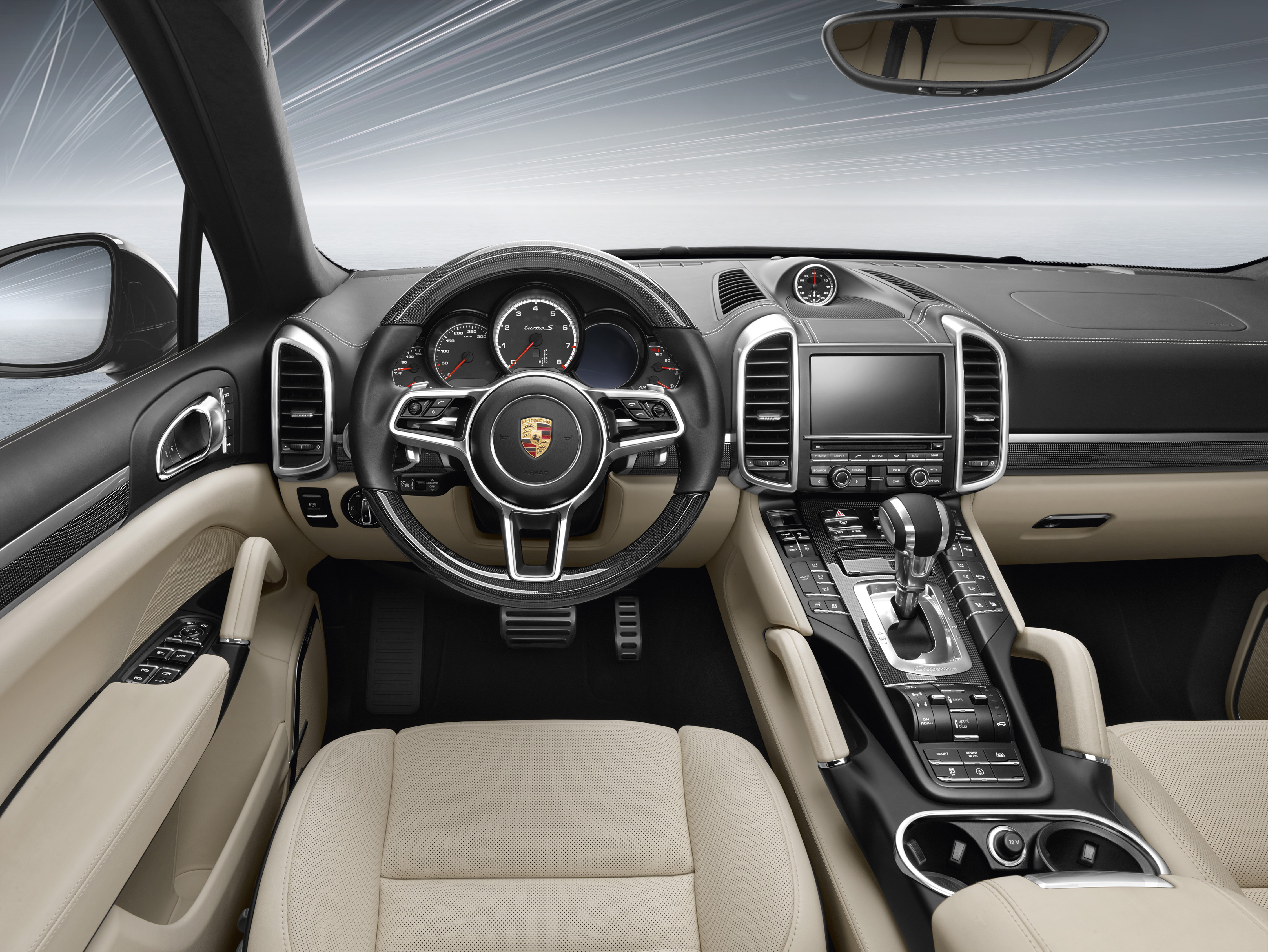 Porsche Cayenne Turbo S beleeft debuut op Detroit Auto Show met 570 pk, 800 Nm en een record rondetijd.