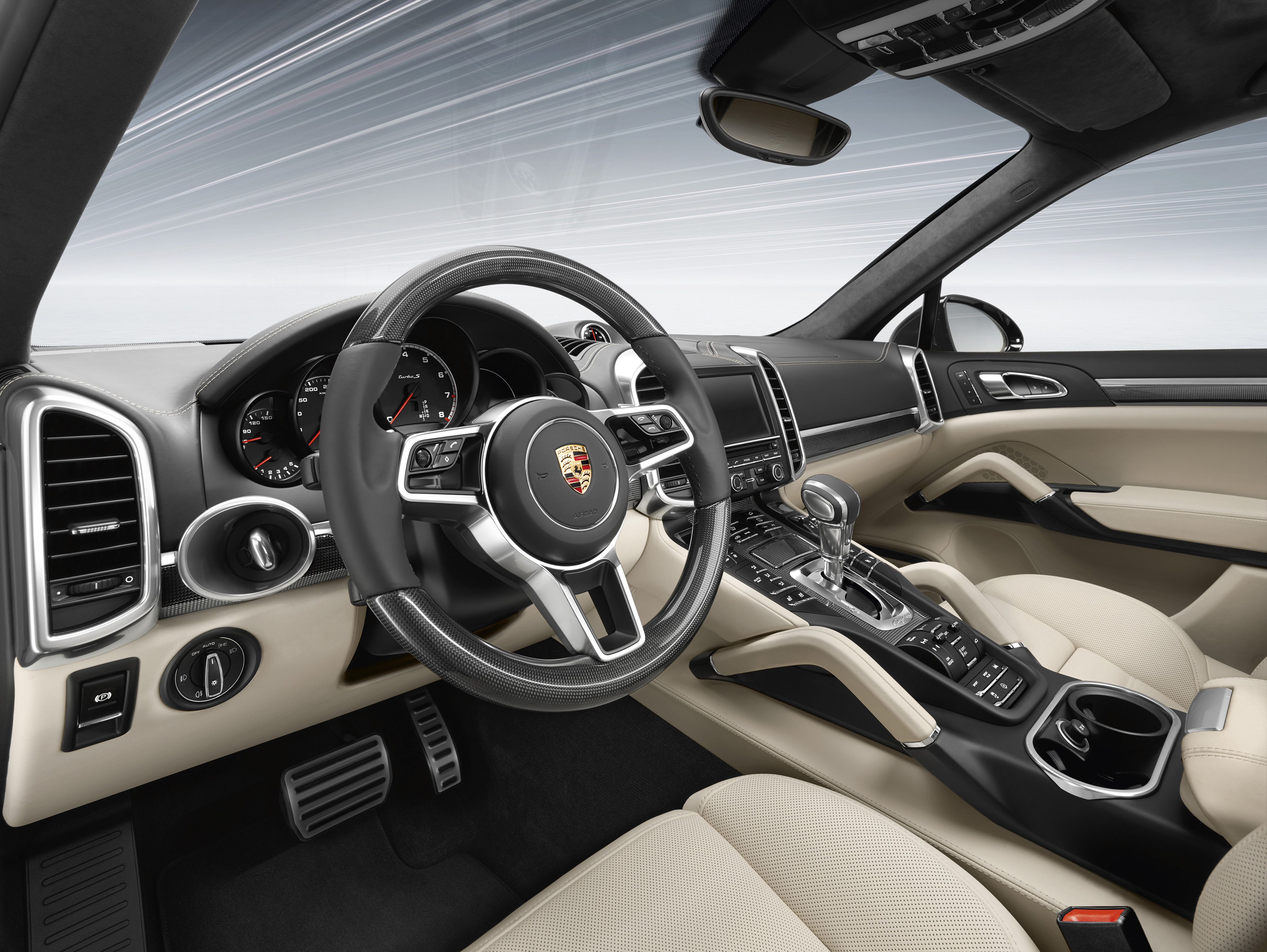 Porsche Cayenne Turbo S beleeft debuut op Detroit Auto Show met 570 pk, 800 Nm en een record rondetijd.