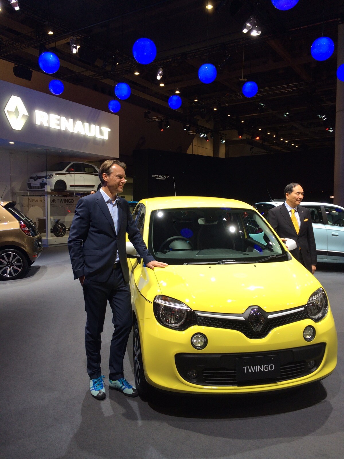 Nieuwe Renault Twingo zet voet aan wal in Japan.