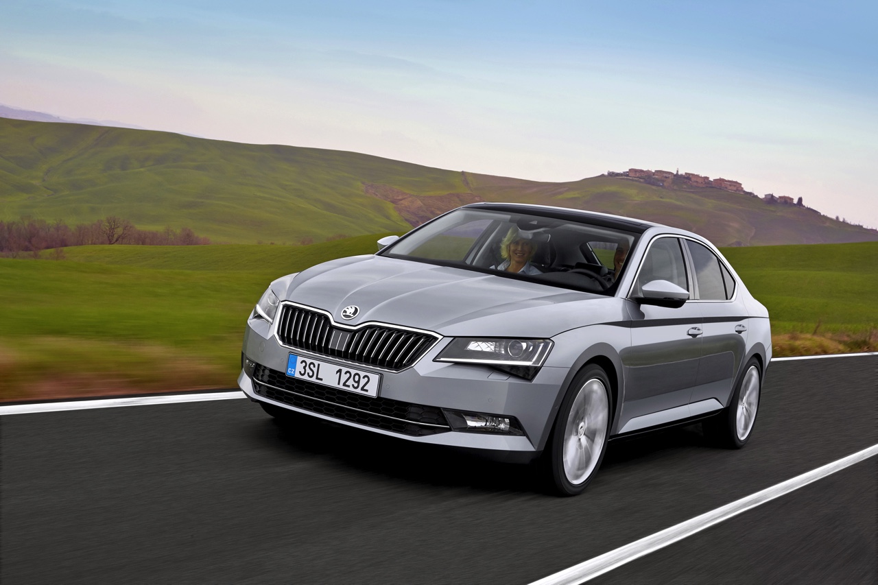 Nieuwe Skoda Superb getest: eerste indruk tijdens de persintroductie in Florence.