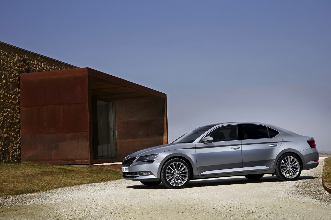 Nieuwe Skoda Superb getest: eerste indruk tijdens de persintroductie in Florence.