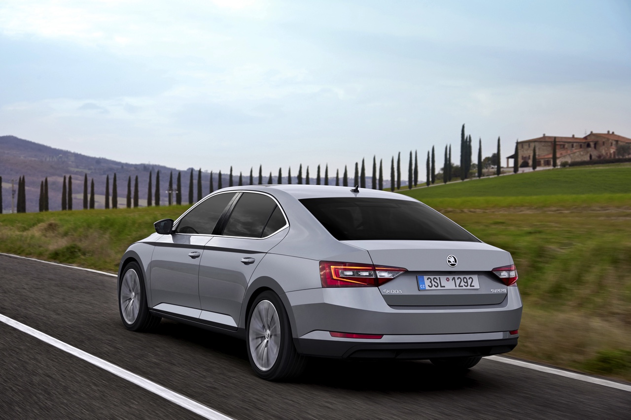 Nieuwe Skoda Superb getest: eerste indruk tijdens de persintroductie in Florence.