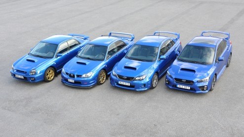 Test nieuwe Subaru WRX STI. We hebben gereden met de Subaru WRX STI Sport Executive met 2,5 liter turbo boxermotor, goed voor 300 pk en meer dan 400 Nm.