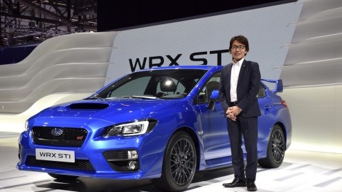Test nieuwe Subaru WRX STI. We hebben gereden met de Subaru WRX STI Sport Executive met 2,5 liter turbo boxermotor, goed voor 300 pk en meer dan 400 Nm.