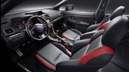 Test nieuwe Subaru WRX STI. We hebben gereden met de Subaru WRX STI Sport Executive met 2,5 liter turbo boxermotor, goed voor 300 pk en meer dan 400 Nm.