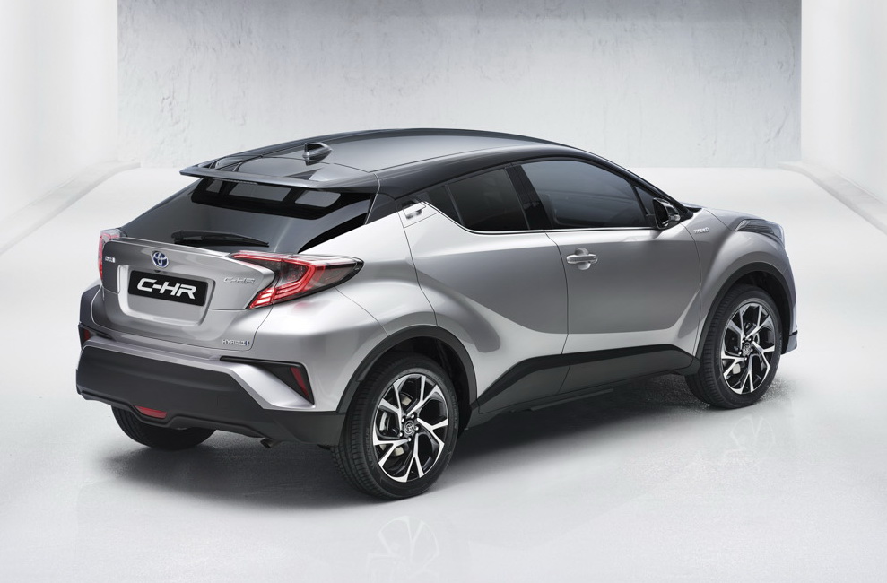 Nieuwe Toyota CH-R hybride crossover gelekt.
