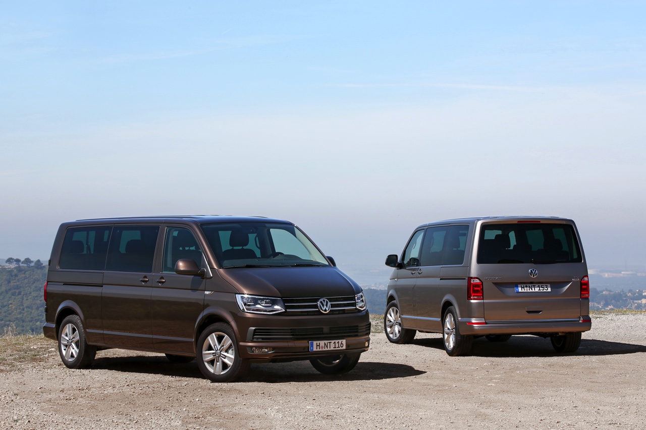 Autotest en rijimpressie van Volkswagen Transporter T6 2.0 TDI 75 kW en Multivan 2.0 TDI 140 kW.