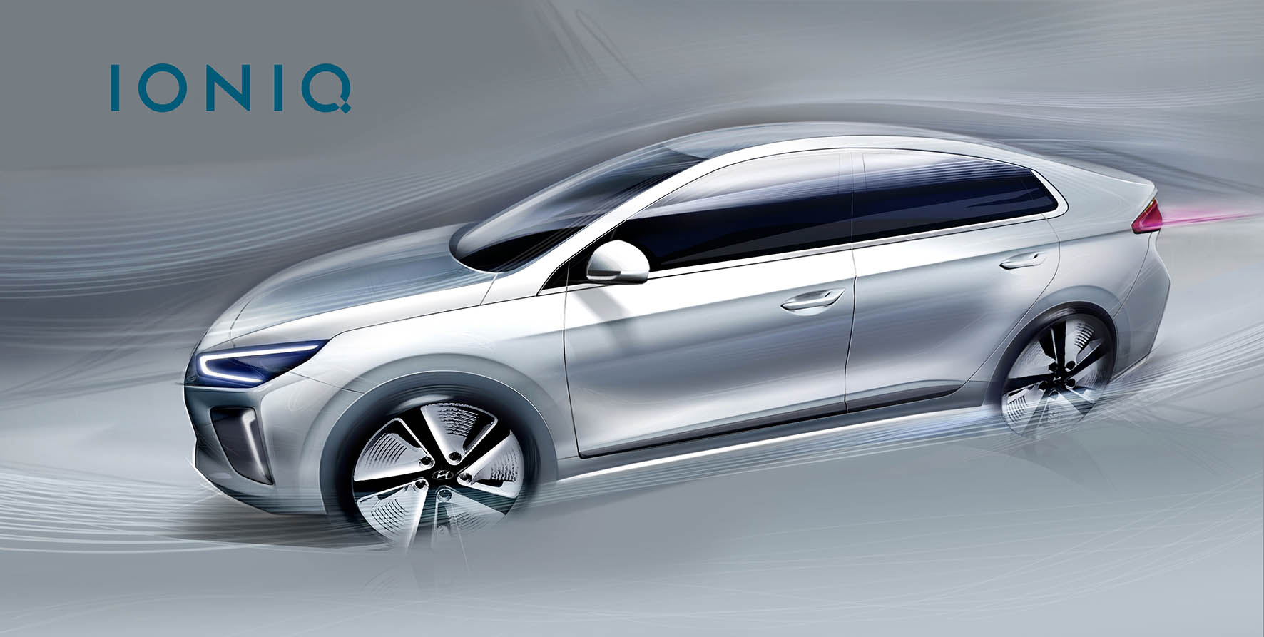 Nieuwe beelden geven blik op exterieur en interieur van Hyundai IONIQ.
