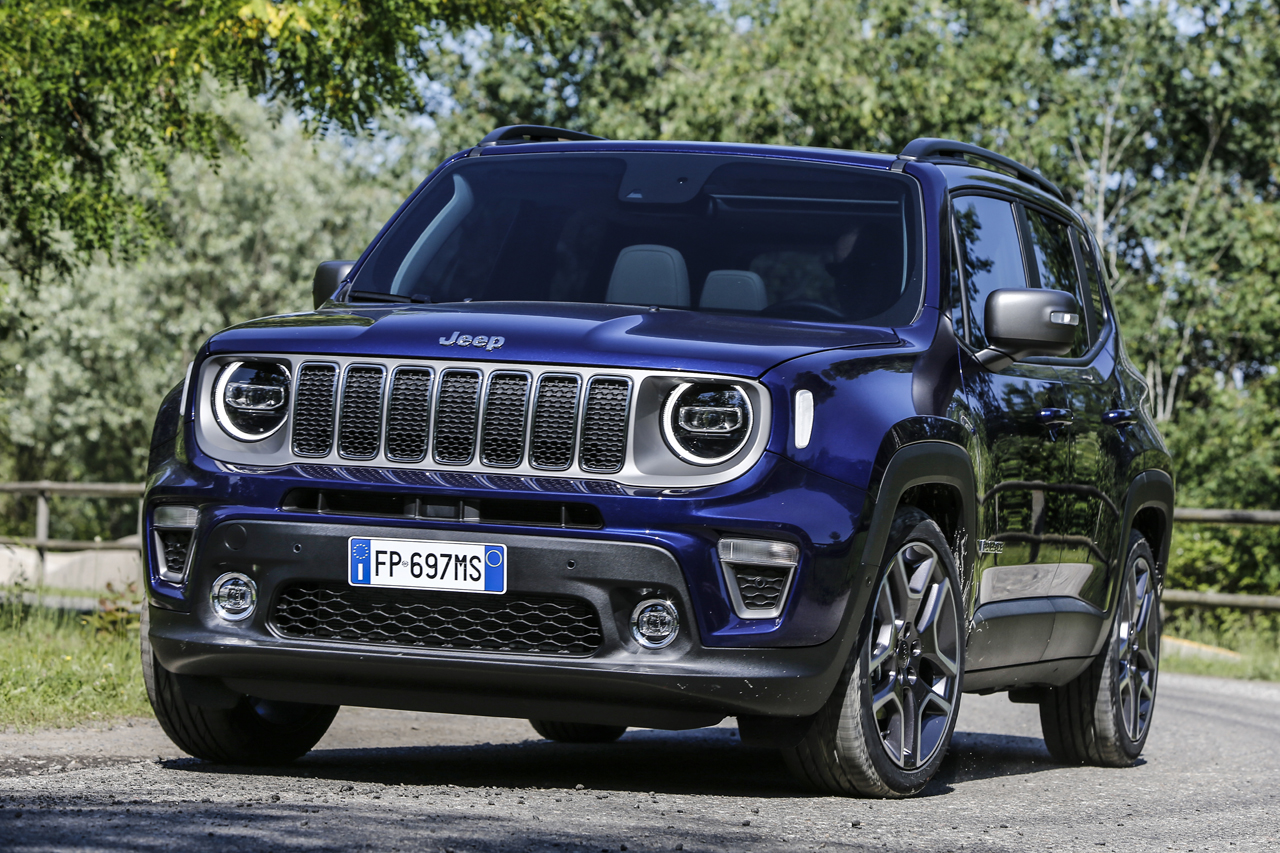 Jeep lanceert twee nieuwe motoren in een licht gefacelifte Renegade