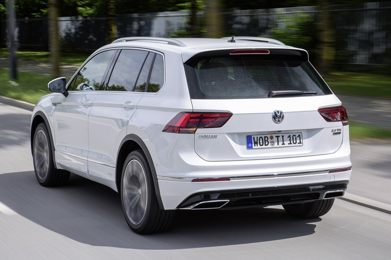 Nieuwe motoren Volkswagen Tiguan