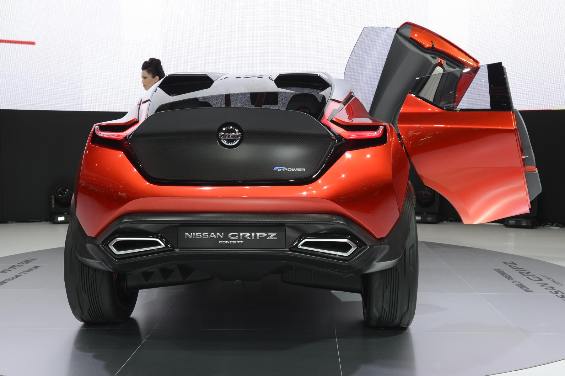De Nissan Gripz Concept concept car vertegenwoordigt niet een nieuwe Nissan Juke, maar bepaalt wel in zijn design en techniek de toekomst.
