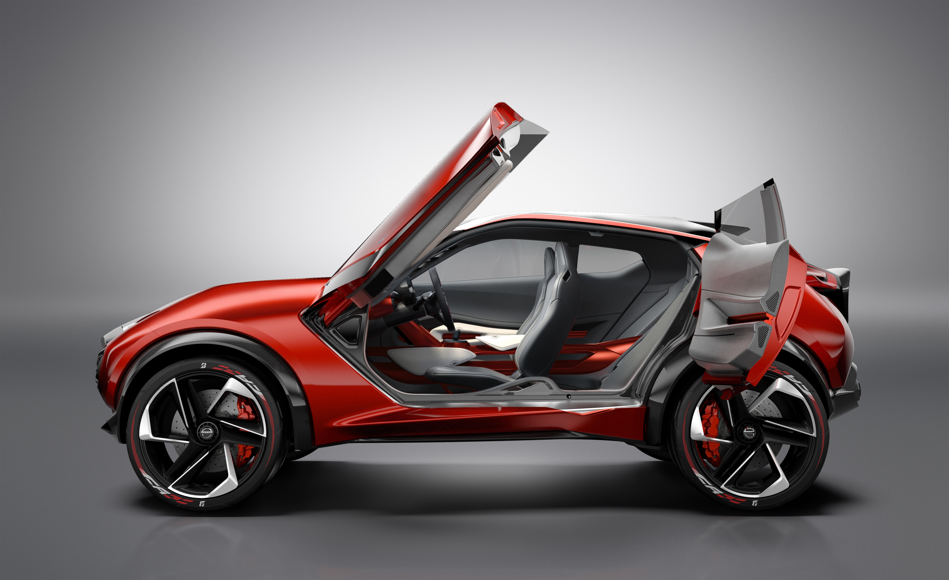 De Nissan Gripz Concept concept car vertegenwoordigt niet een nieuwe Nissan Juke, maar bepaalt wel in zijn design en techniek de toekomst.