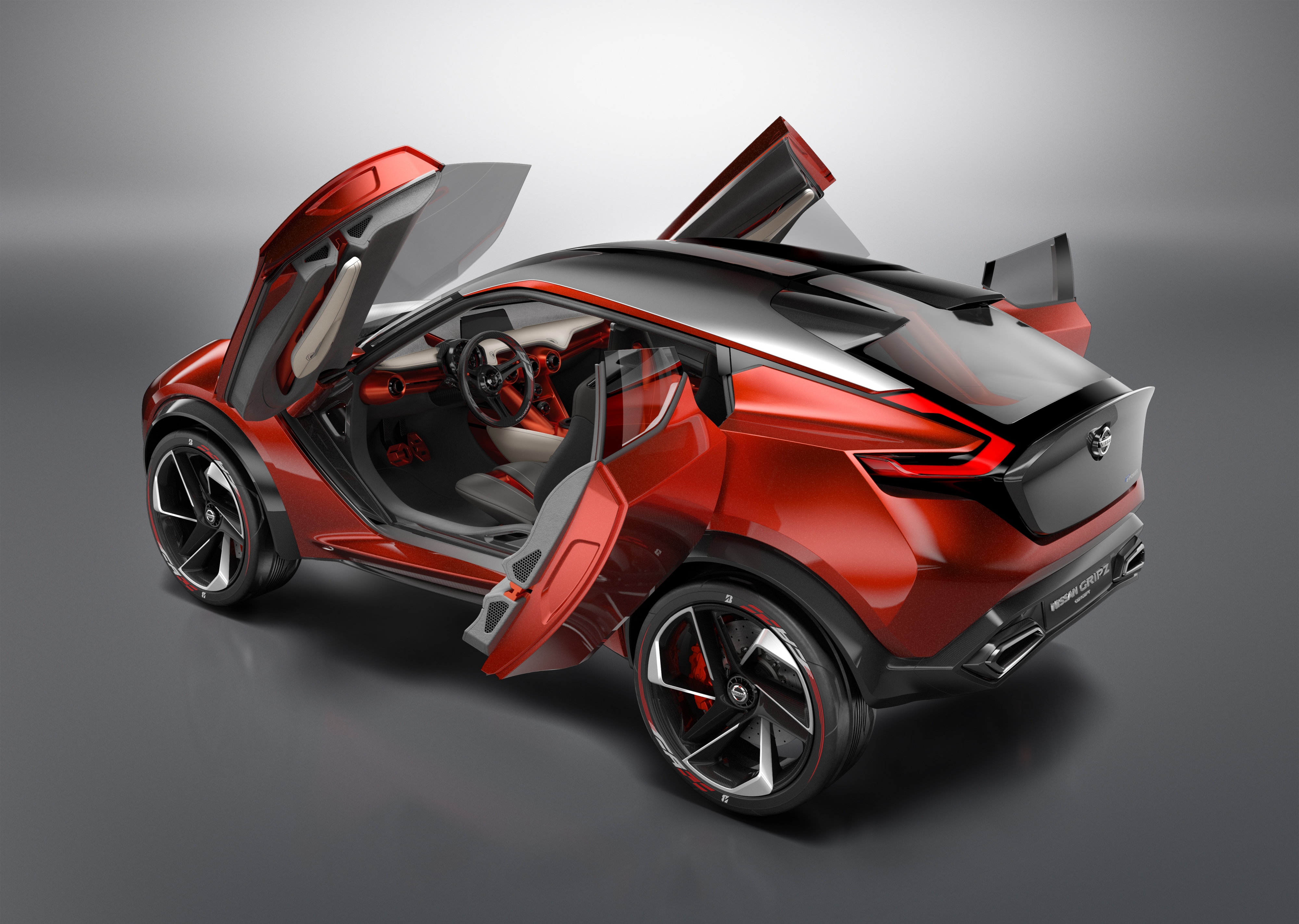 De Nissan Gripz Concept concept car vertegenwoordigt niet een nieuwe Nissan Juke, maar bepaalt wel in zijn design en techniek de toekomst.