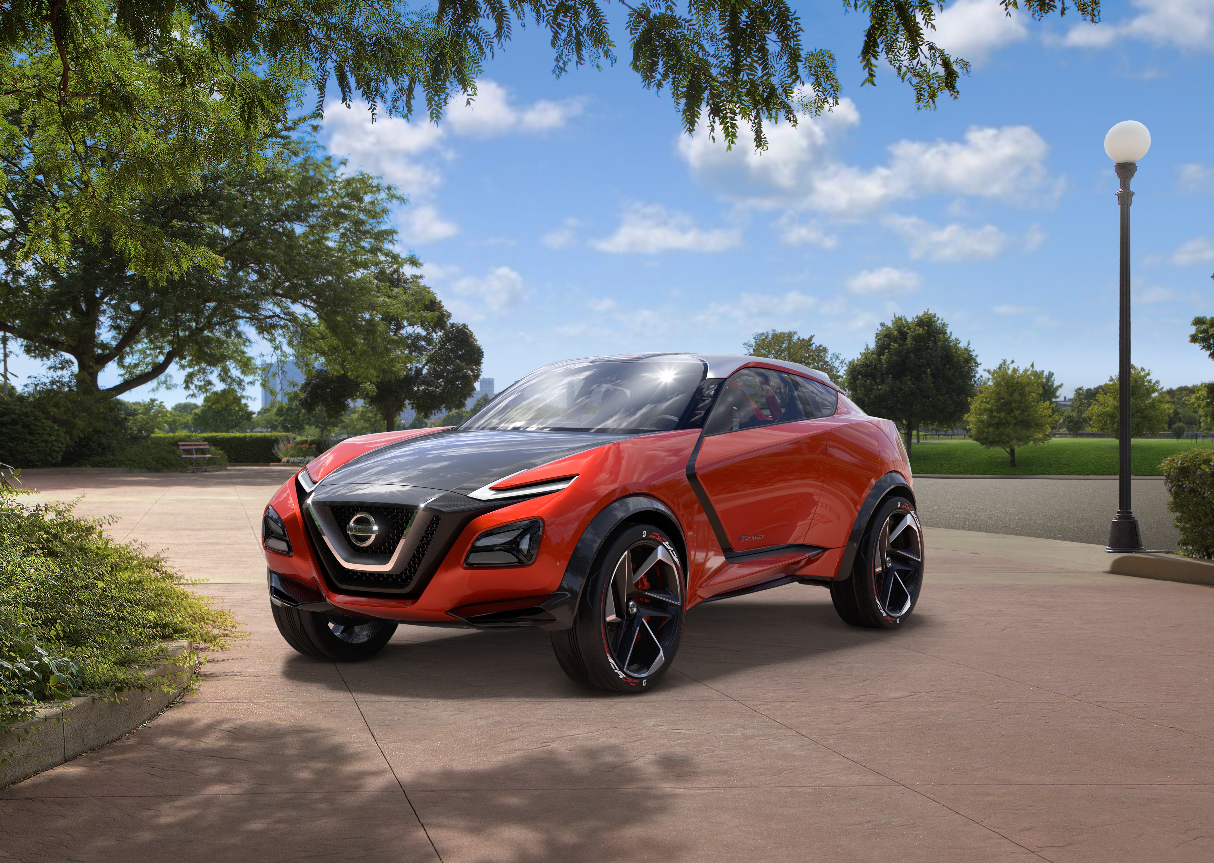 De Nissan Gripz Concept concept car vertegenwoordigt niet een nieuwe Nissan Juke, maar bepaalt wel in zijn design en techniek de toekomst.