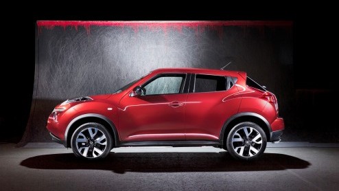Nissan onderwerpt de Juke aan een facelift. De eigenzinnig vormgegeven crossover wordt vermoedelijk op details bijgepunt en maakt zijn debuut op de Autosalon van Genve.
