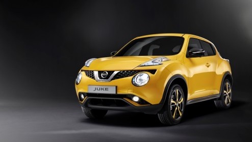 Facelift Nissan Juke een feit. Op details gewijzigd, maar wel veel nieuwe uitrustingsmogelijkheden en veiligheid. De 1.2 DIG-T vervangt 1.6. Vanaf zomer 2014 in Nederland.