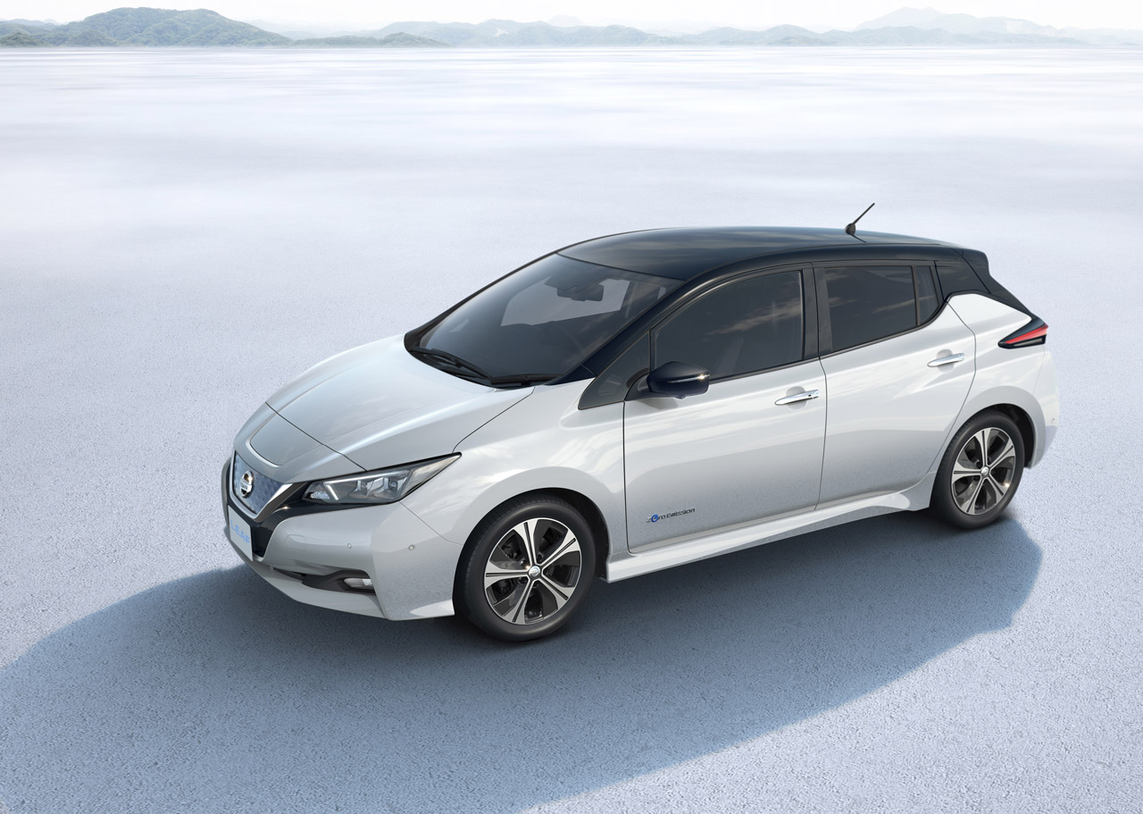 Nissan lanceert op de IAA de tweede generatie Leaf met een grotere actieradius en compleet nieuwe carrosserievorm.