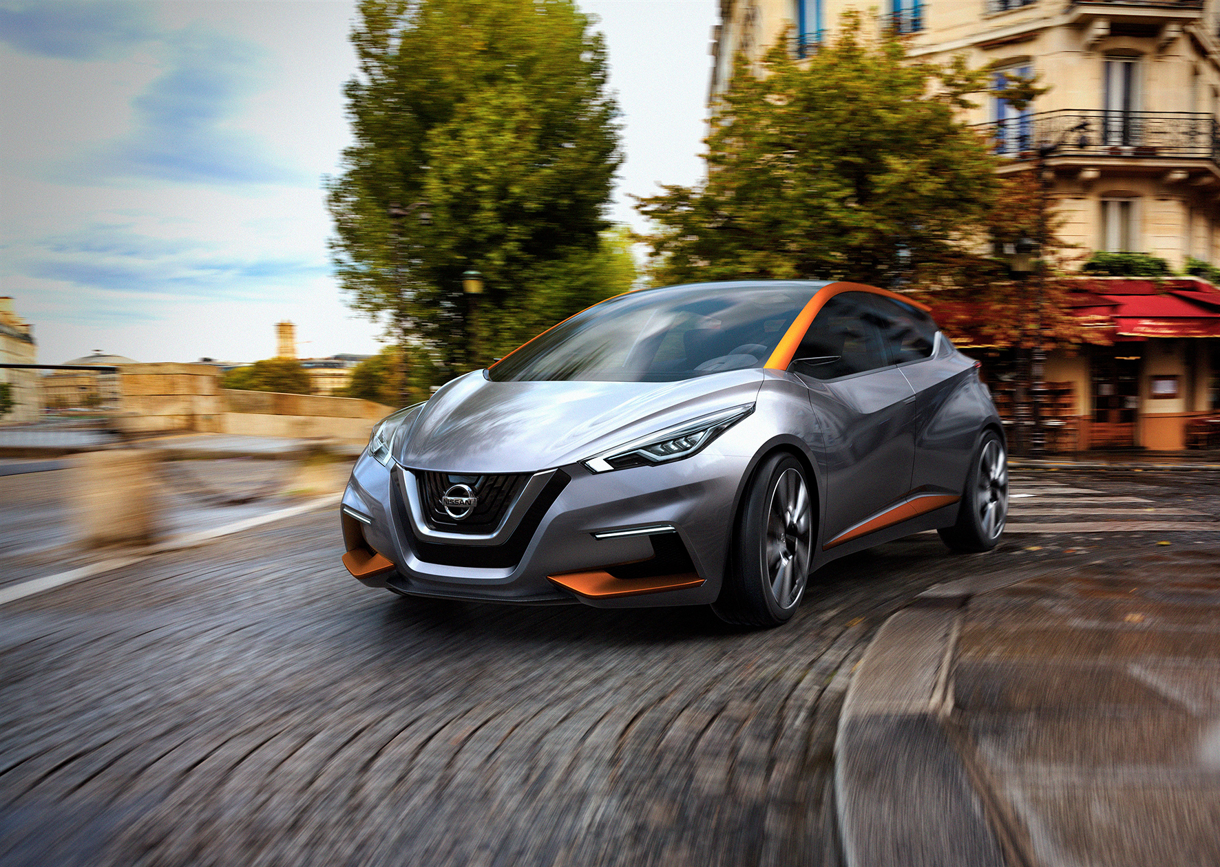 Nissan Sway Concept is designstudie en een voorbode van een nieuw model in het B-segment, mogelijk de opvolger van de Nissan Micra.