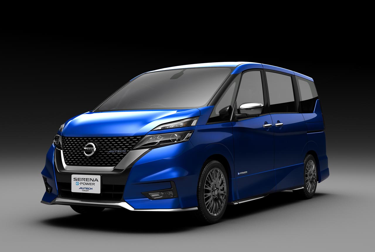 Nissan laat op de Tokyo Auto Salon tal van modellen zien die worden aangekleed met accessoires.