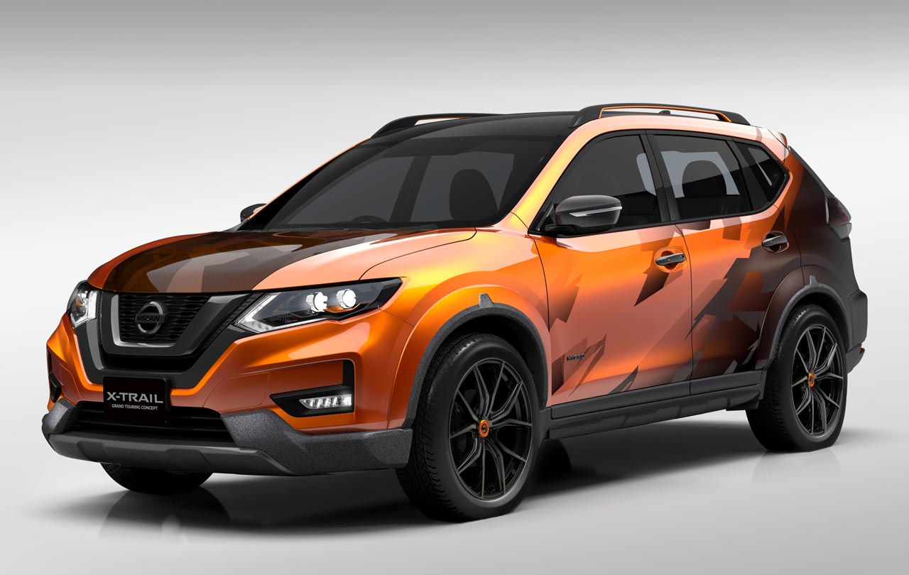 Nissan laat op de Tokyo Auto Salon tal van modellen zien die worden aangekleed met accessoires.