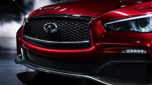 Q50 Eau Rouge van Infiniti laat zich al zien, voorafgaand aan debuut Detroit Auto Show.