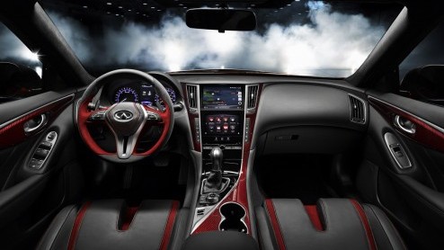 Q50 Eau Rouge van Infiniti laat zich al zien, voorafgaand aan debuut Detroit Auto Show.