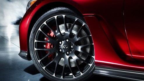 Q50 Eau Rouge van Infiniti laat zich al zien, voorafgaand aan debuut Detroit Auto Show.