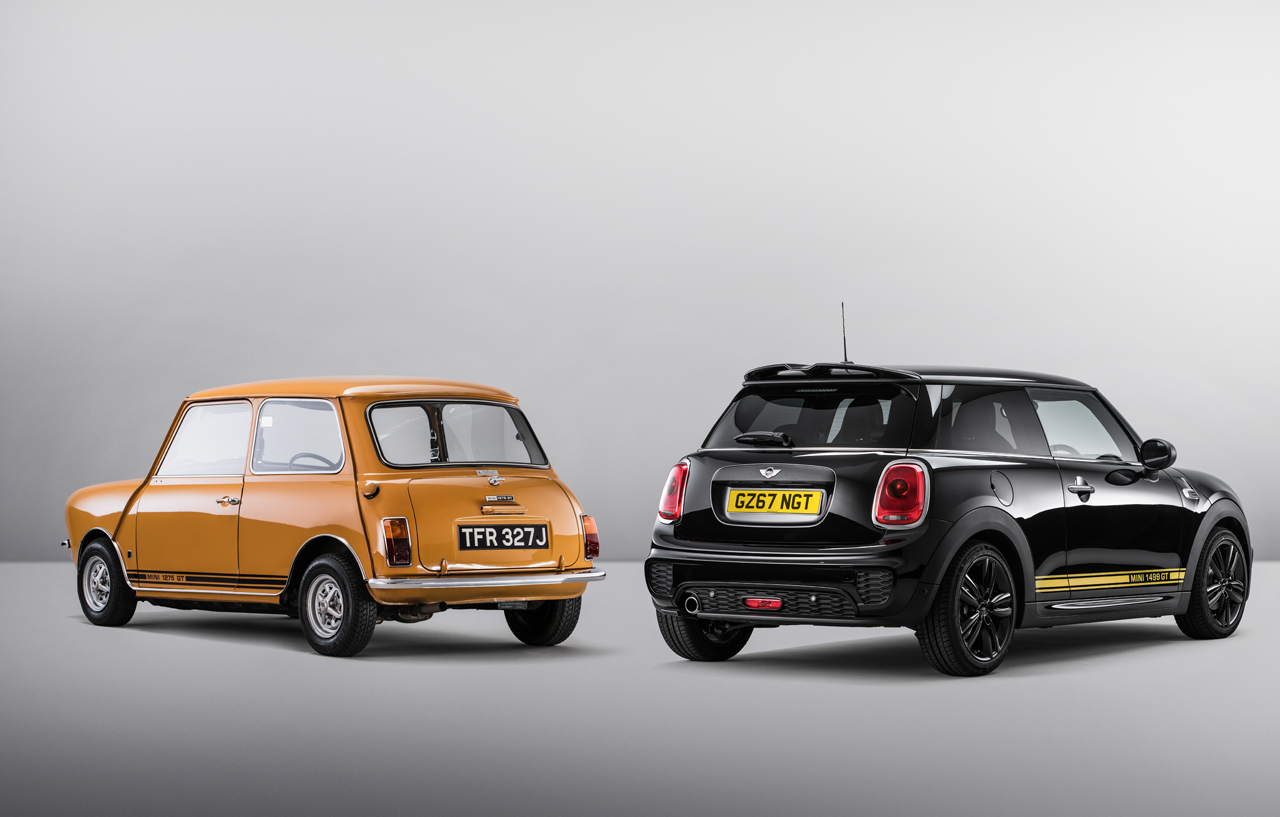 Mini brengt met de 1499 GT een ode aan de 1275 GT uit 1969.