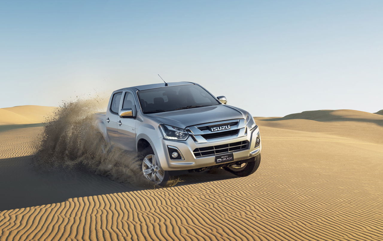 Isuzu sleepte met de D-Max pick-up dit jaar al twee Britse prijzen binnen.