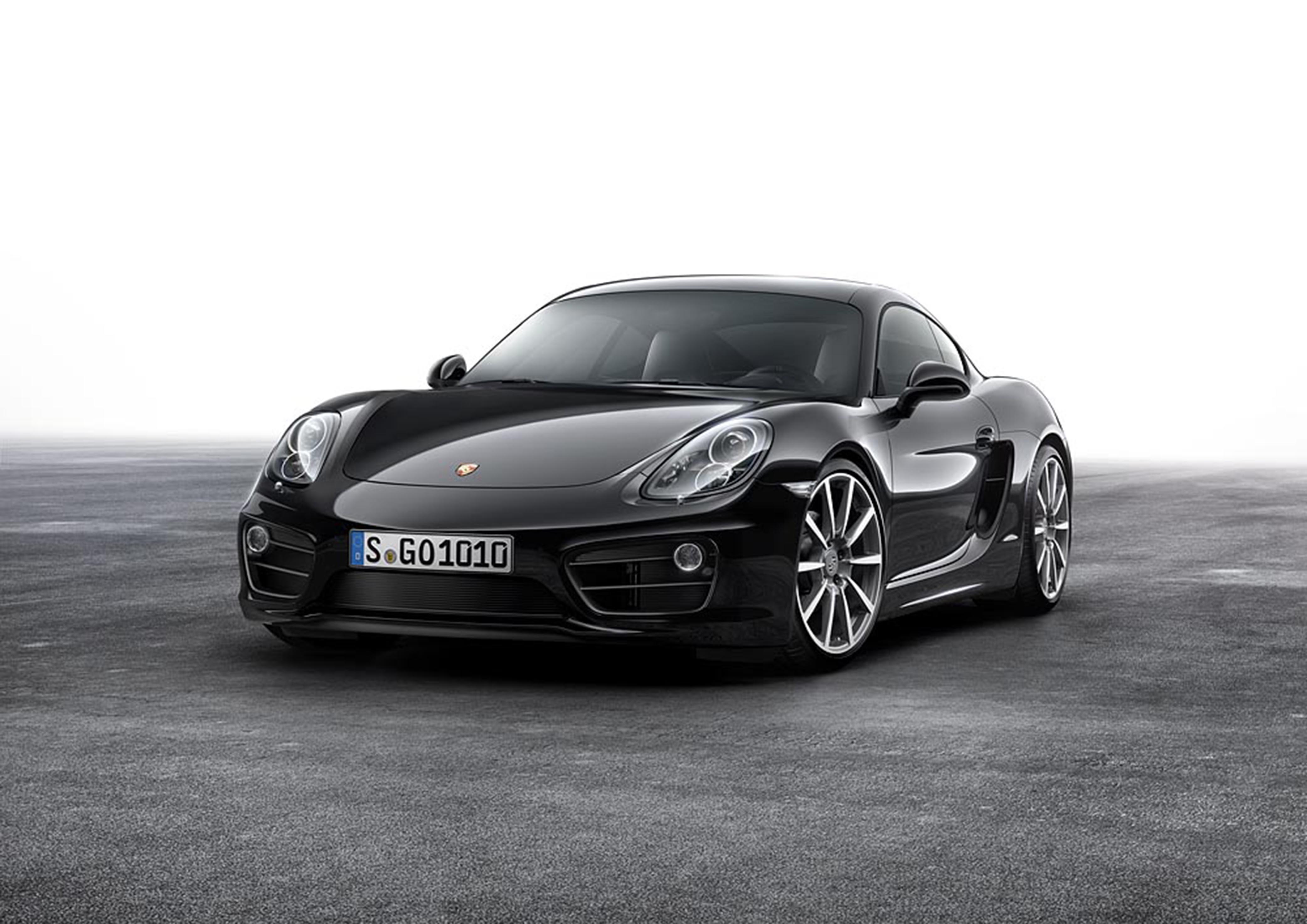 Na de introductie van de Porsche 911 en Boxster Black Edition gaat nu ook de Cayman voor een zwarte jas.