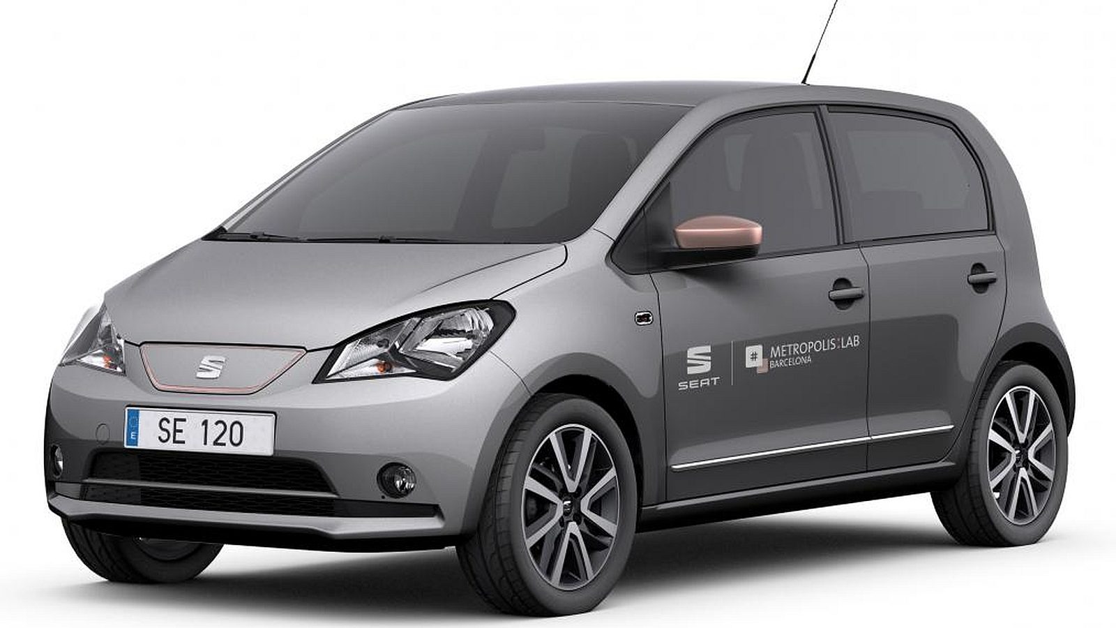 In navolging van de Volkswagen e-Up is er nu ook een volledig elektrische versie van de SEAT Mii. De auto gaat alleen niet in productie, maar